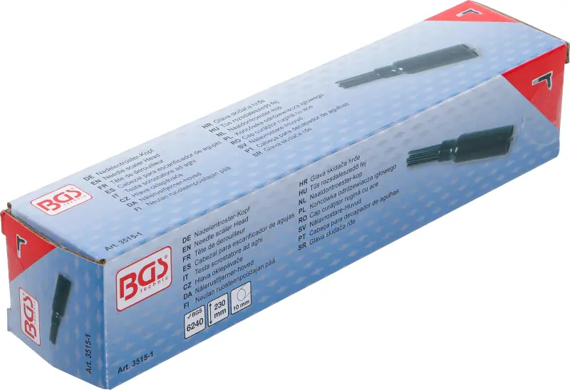 Hlava oklepávače s kulatým dříkem 10 mm BGS103515-1 pro BGS 3515 (BGS103515-1)