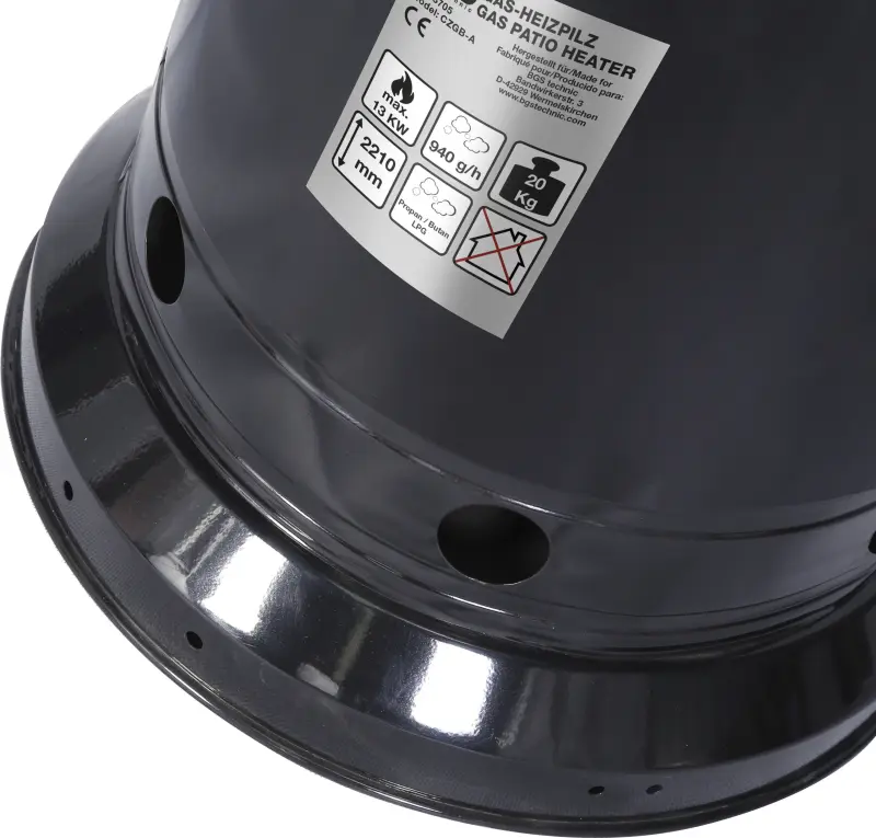 Plynový ohřívač terasy BGS103705 (PB) (BGS103705)