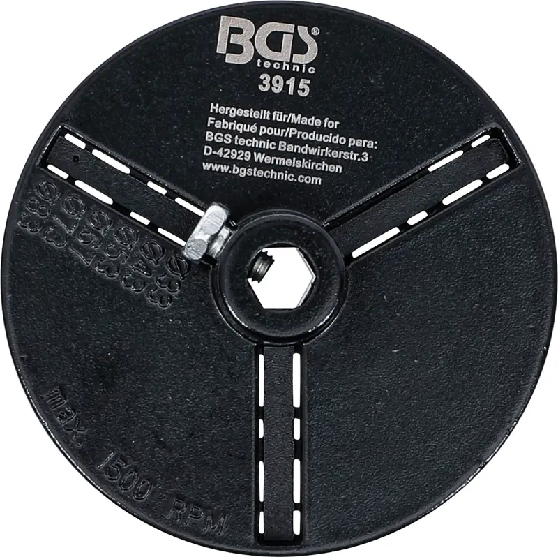 Unášeč s dříkem pro vidiové vrtáky BGS103915 ze sady BGS č. 103910 (BGS103915)