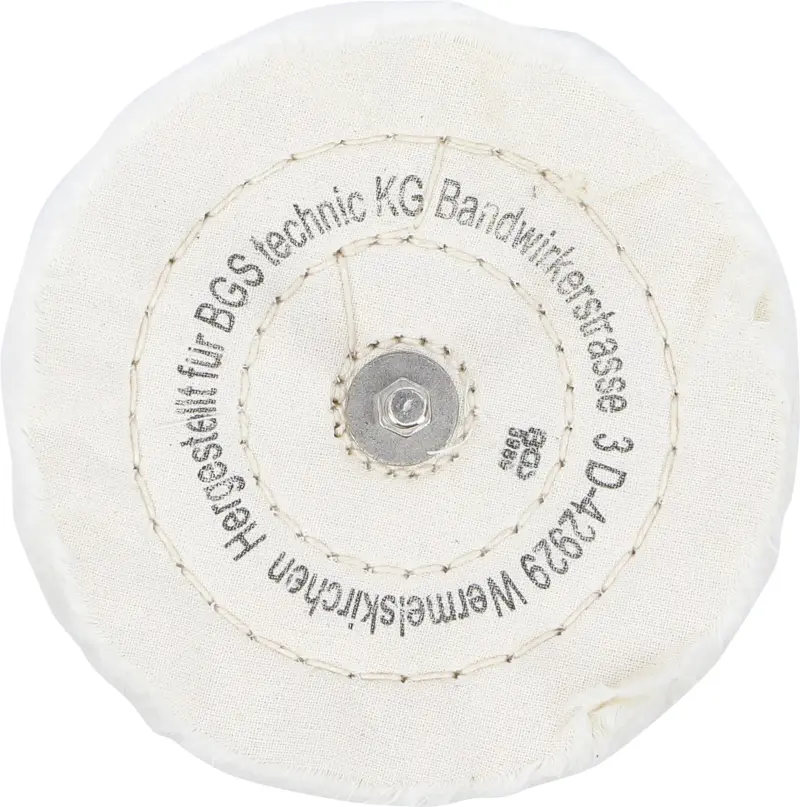 Lešticí kotouč Ø 125 x 22 mm s upínacím trnem 6 mm BGS 3989 (BGS103989)