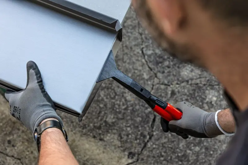 Klempířské falcovací kleště Bessey D35-60-P zahnuté (BES D35-60-P)