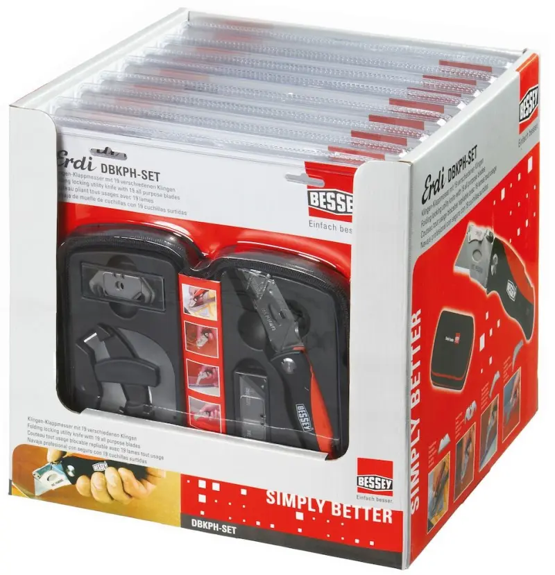 Nůž s výměnnými čepelemi Bessey DBKPH Set (BES DBKPH-SET)