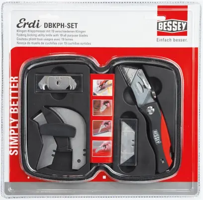 Nůž s výměnnými čepelemi Bessey DBKPH Set (BES DBKPH-SET)