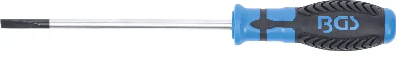 Plochý šroubovák 6,5 x 150 mm BGS104931, Black tip (BGS104931)