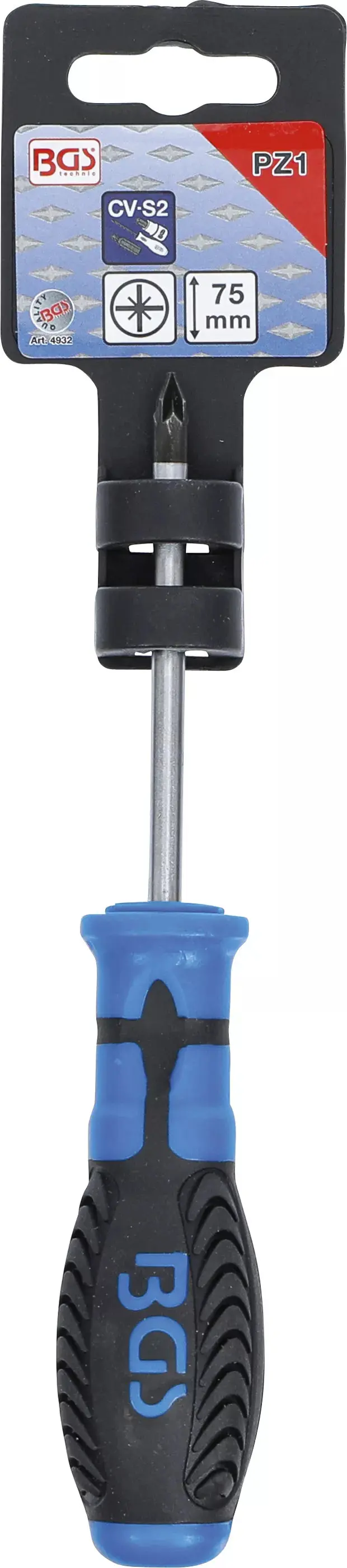 Křížový šroubovák PZ 1 x 75 mm BGS 4932 (BGS104932)