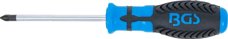 Křížový šroubovák PH1 x 80 mm BGS104935, Black tip (BGS104935)