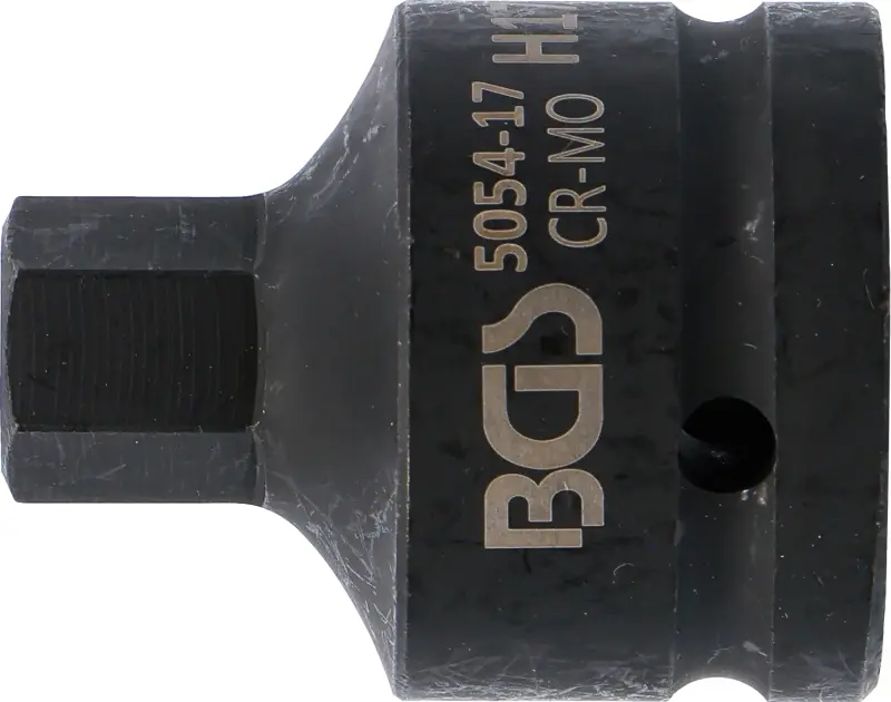 Zástrčná hlavice 3/4" šestihran 17 mm BGS105054-17, rázová (BGS105054-17)