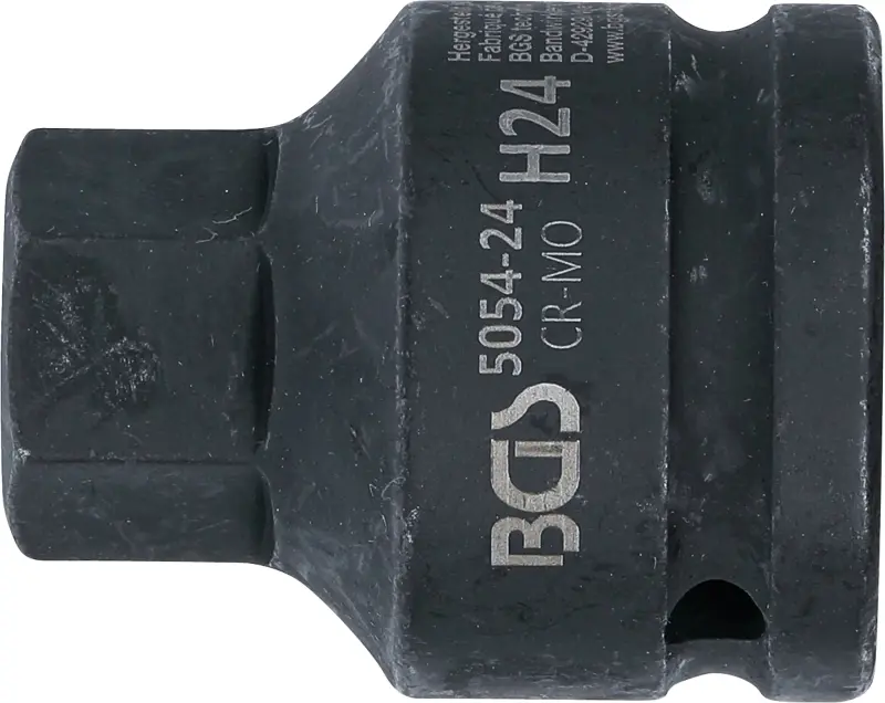 Zástrčná hlavice 3/4" šestihran 24 mm BGS105054-24, rázová (BGS105054-24)