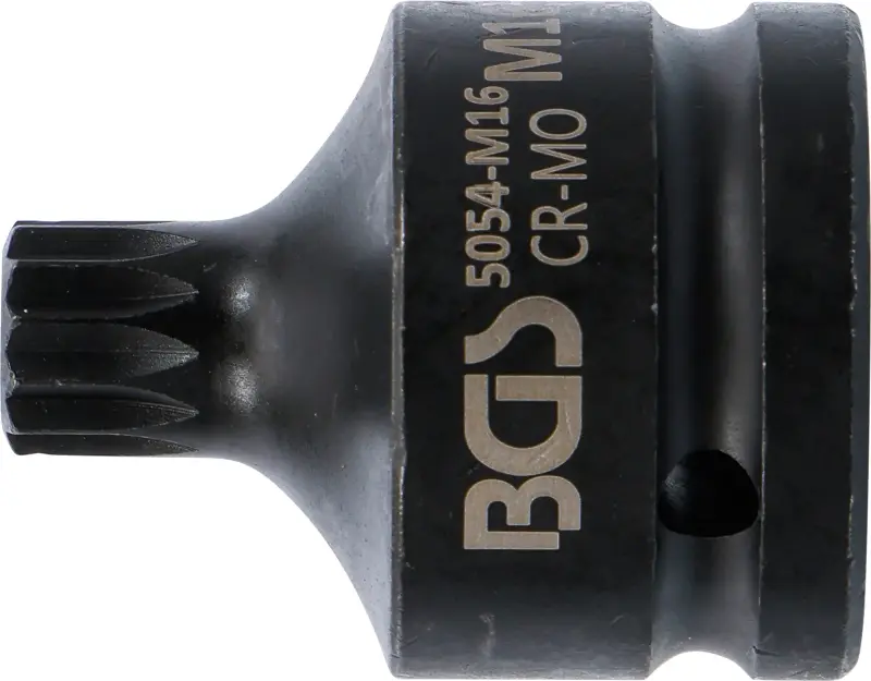 Zástrčná hlavice 3/4" XZN M16 BGS105054-M16, rázová (BGS105054-M16)