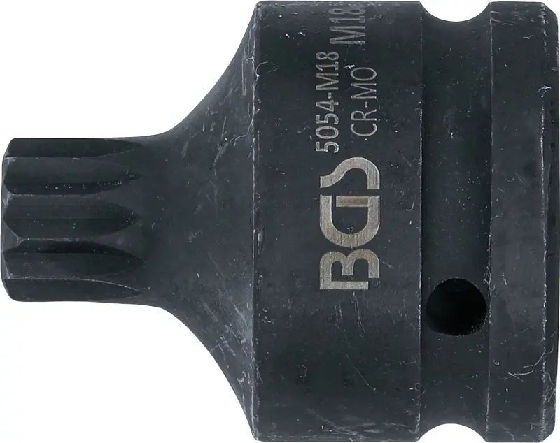 Zástrčná hlavice 3/4" XZN M18 BGS105054-M18, rázová (BGS105054-M18)