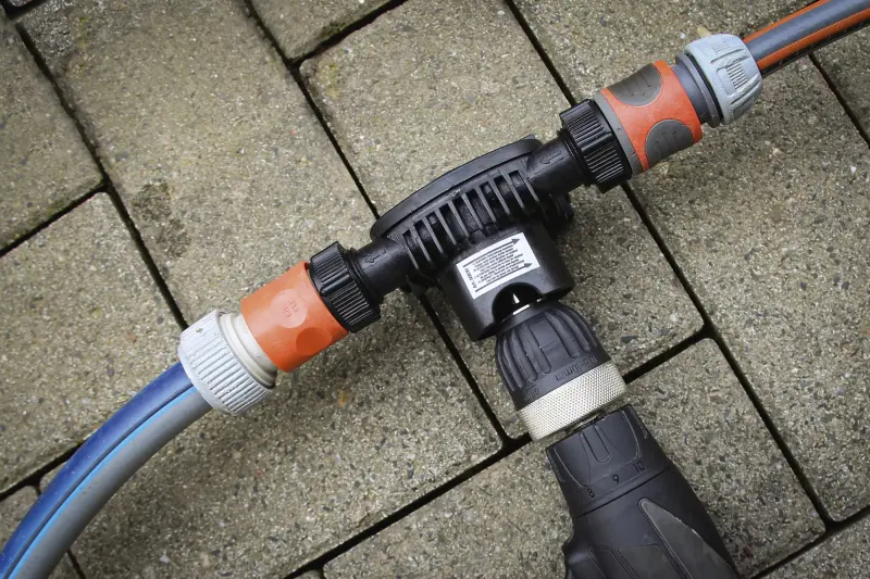 Plastové čerpadlo 1/2" Kraftmann na el. vrtačku BGS1050830 (1000 l/h) (BGS1050830)