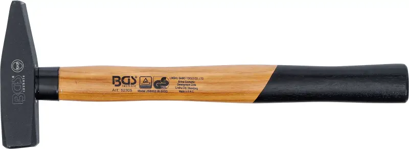 Zámečnické kladivo 500 g BGS1052305, hickory rukojeť, TÜV-GS (BGS1052305)