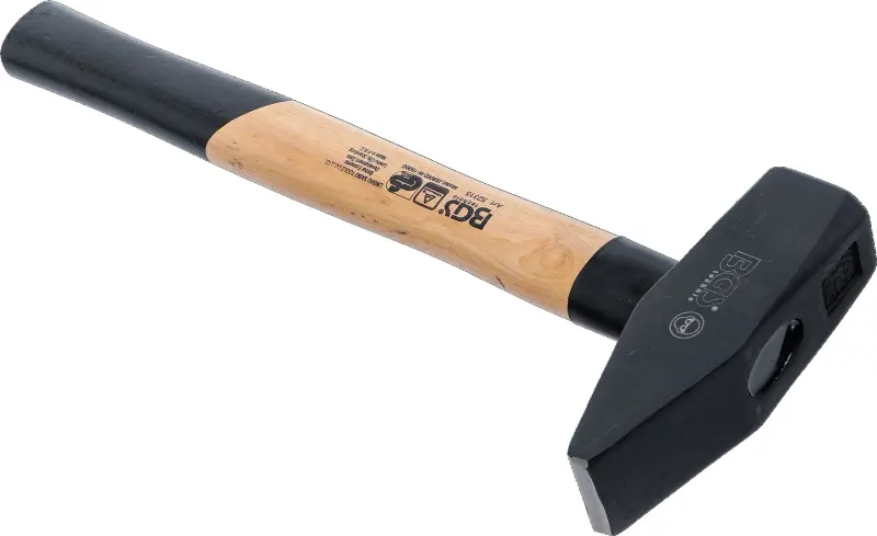 Zámečnické kladivo 1500 g BGS1052315, hickory rukojeť, TÜV-GS (BGS1052315)