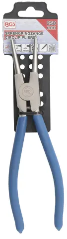 Kleště na rozpěrné kroužky rovné pro vnější rozpěrné kroužky 250 mm (BGS100652-3)