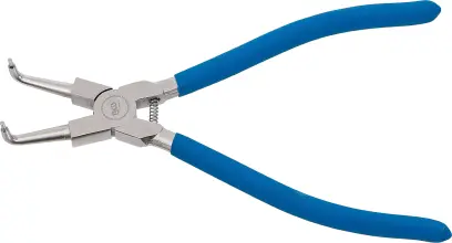 Kleště na rozpěrné kroužky zahnuté pro vnitřní rozpěrné kroužky 250 mm (BGS100652-4)