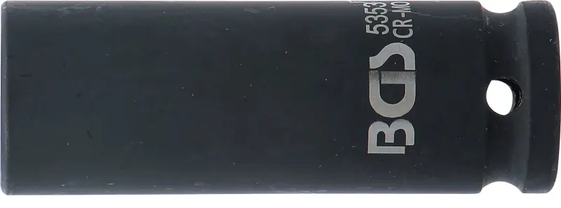 Nástrčná hlavice 1/2" 21 mm BGS105353, prodloužená, tvrzená, 12hranná (BGS105353)
