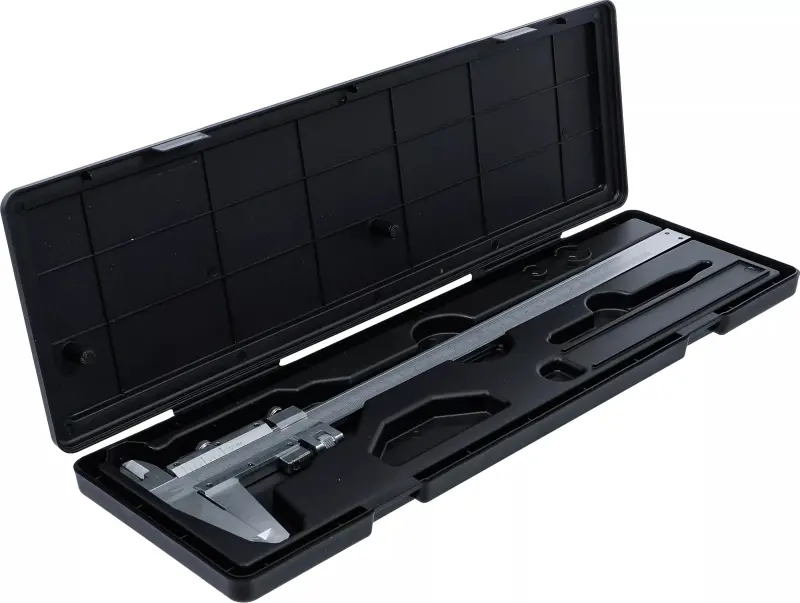 Posuvné měřítko BGS101934 300/0,05 mm, chromované. Vnitřní a vnější měření (BGS101934)