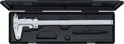 Posuvné měřítko BGS101934 300/0,05 mm, chromované. Vnitřní a vnější měření (BGS101934)