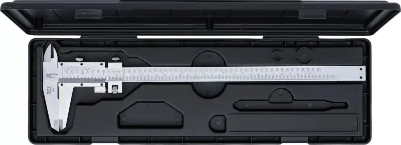 Posuvné měřítko BGS101934 300/0,05 mm, chromované. Vnitřní a vnější měření (BGS101934)
