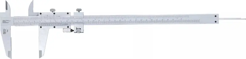 Posuvné měřítko BGS101934 300/0,05 mm, chromované. Vnitřní a vnější měření (BGS101934)