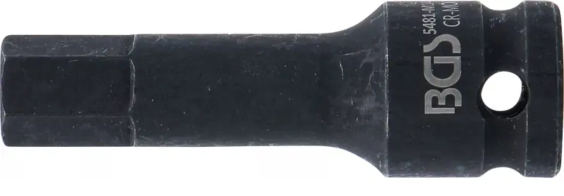 Zástrčná hlavice 1/2" inbus 14 x 75 mm BGS105481-M14, tvrzená Cr-Mo (BGS105481-M14)