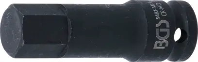 Zástrčná hlavice 1/2" inbus 19 x 75 mm BGS105481-M19, tvrzená Cr-Mo (BGS105481-M19)