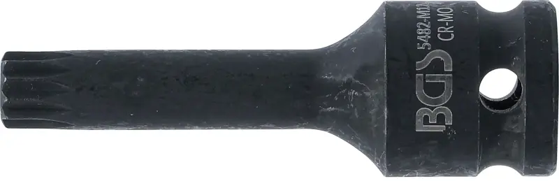 Zástrčná hlavice 1/2" pro XZN M12 x 75 mm BGS105482-M12 - úderová (CrMo) (BGS105482-M12)