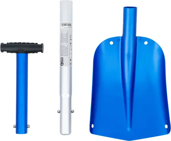 Hliníková lopata na sníh s násuvnou násadou s rychlouzávěrem BGS102139 (BGS102139)