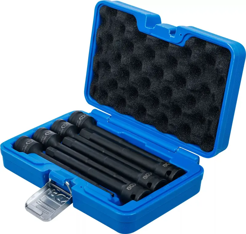 Zástrčné bitové hlavice 1/2" šestihran 5 ÷ 14 mm BGS105490 rázové (Sada 7 dílů) (BGS105490)