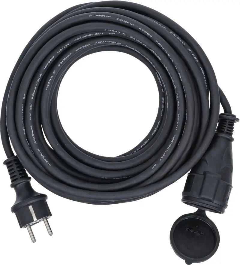 Predlžovací kábel 10 m 3 x 1,5 mm² IP 44