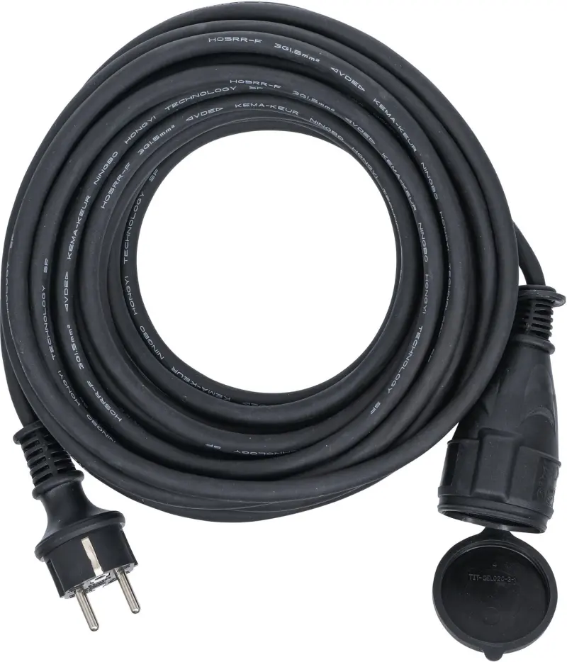 Predlžovací kábel 20 m 3 x 1,5 mm² IP 44