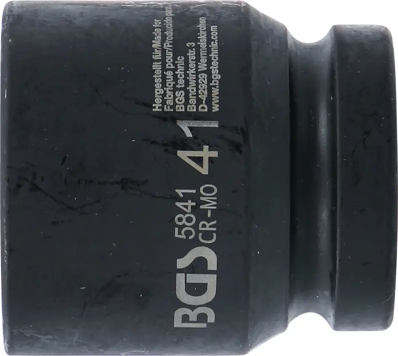 Nástrčná hlavice 1" 41 mm BGS105841 tvrzená, Pro Torque (BGS105841)