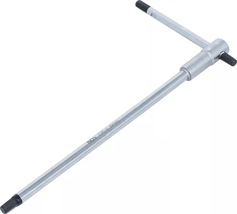 Zástrčný klíč 6hran 6 mm s posuvnou T-rukojetí BGS106087 (BGS106087)