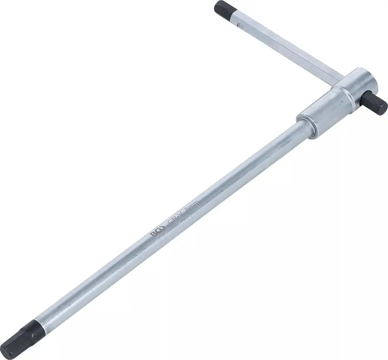 Zástrčný klíč 6hran 8 mm s posuvnou T-rukojetí BGS106088 (BGS106088)