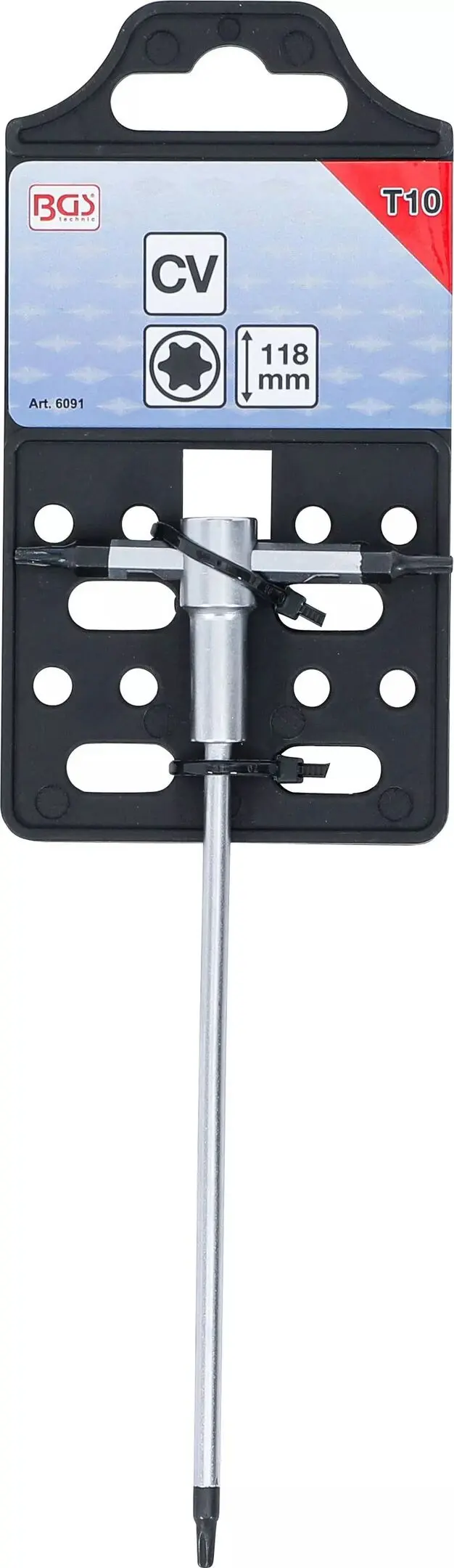 Zástrčný klíč Torx T10 s posuvnou T-rukojetí BGS106091 (BGS106091)