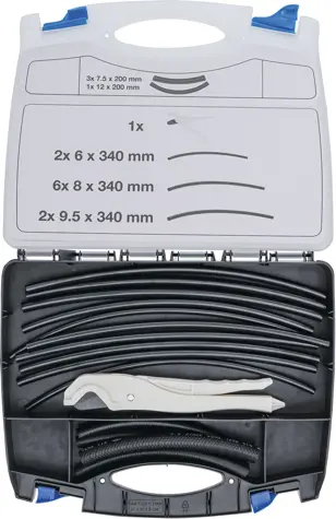 Sada plastových trubek a spojek | 95dílná (BGS106776)