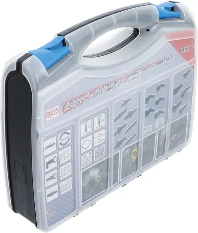 Sada plastových trubek a spojek | 95dílná (BGS106776)