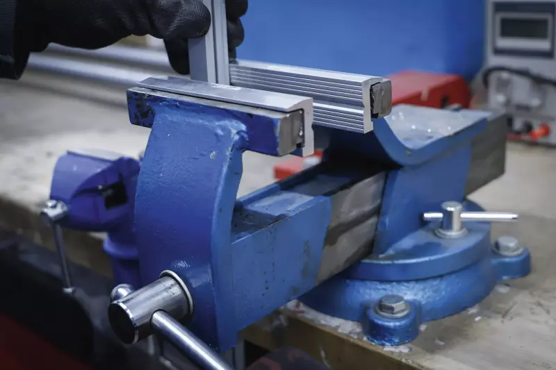 Sada ochranných čelistí na svěrák  hliník  šířka 1 (BGS106797)