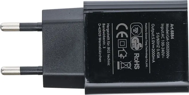 Univerzálna USB nabíjačka | 2 A (BGS106884)