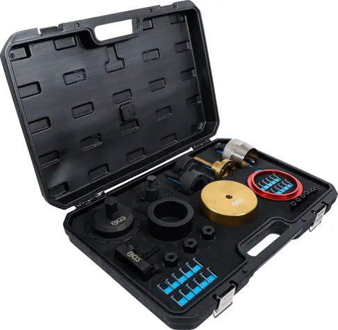 Nářadí na radiální těsnicí kroužky pro klikové hřídele BGS1062656, pro BMW (Sada 44 dílů) (BGS1062656)