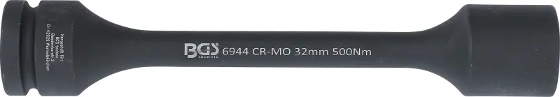 Torzná silová nástrčná hlavica, šesťhranná 25 mm (1") 32 mm 500 Nm