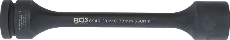 Torzná silová nástrčná hlavica, šesťhranná 25 mm (1") 33 mm 550 Nm