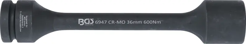 Torzná silová nástrčná hlavica, šesťhranná 25 mm (1") 36 mm 600 Nm