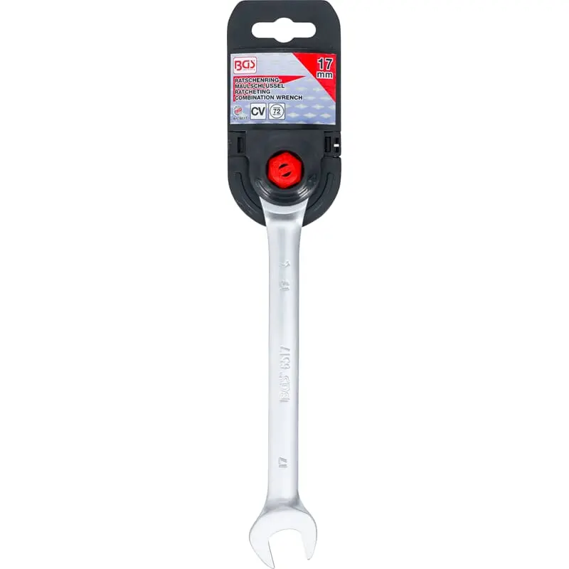 Očkoplochý ráčnový klíč 17 mm BGS106517 (BGS106517)