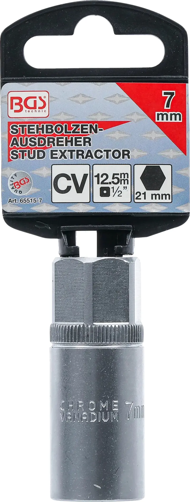 Vytahovák rozpěrných šroubů 1/2" pro 7,0 mm BGS1065515-7 (BGS1065515-7)