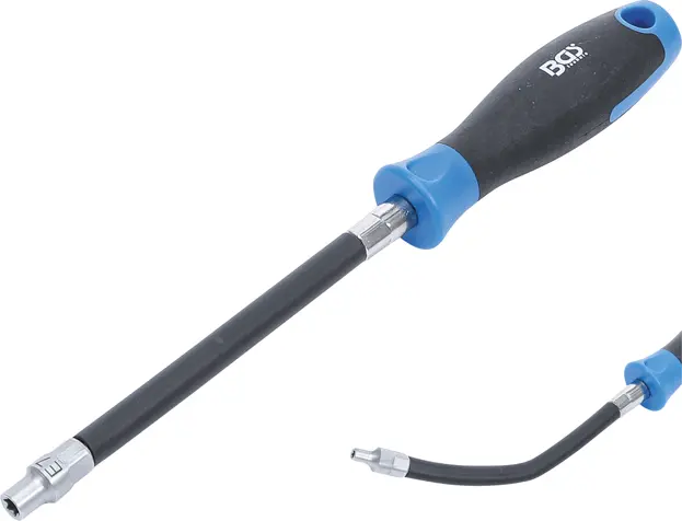 Flexibilní šroubovák s nástrčnou hlavicí E-profil E7 x 150 mm (Torx), BGS1070023, ohebný (BGS1070023)