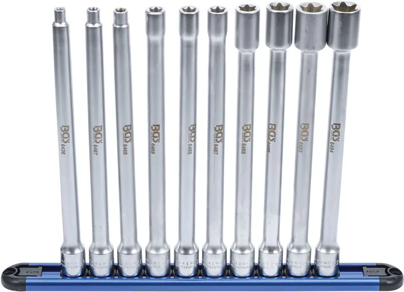 Súprava nástrčných hlavíc E-profil XXL 10 mm (3/8") E6 - E20 10dielna