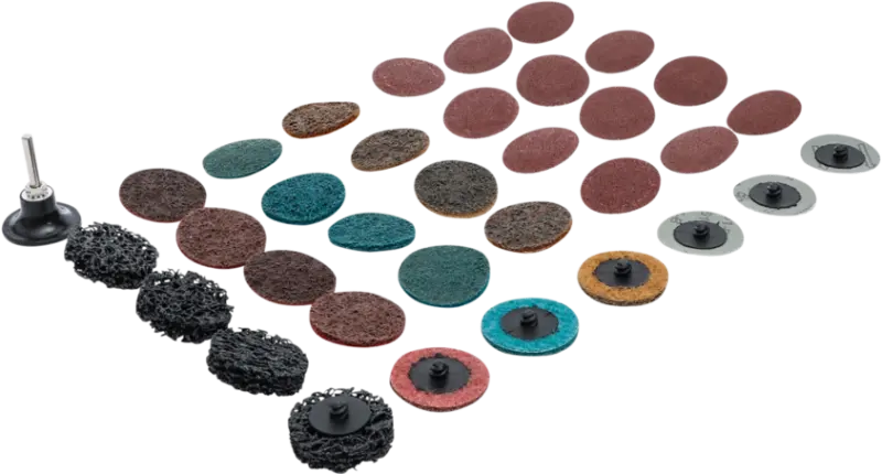 Brusné kotouče/talíře průměr 50 mm BGS106649 Sada 35 dílů (BGS106649)