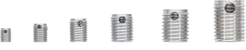 Závitové vložky M3 ÷ M10 BGS106844, samořezné Sada 32 dílů (BGS106844)