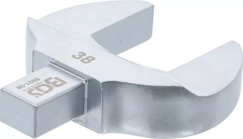 Nástavec mom. klíče - otevřený klíč 38 mm BGS106901-38 (upnutí 14 x 18 mm) (BGS106901-38)